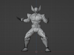 Wolverine - XMen 97 3D-Modell