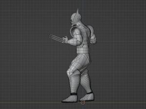 Wolverine - XMen 97 3D-Modell
