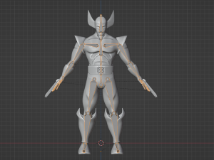 Wolverine - XMen 97 3D-Modell