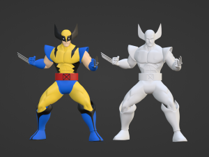 Wolverine - XMen 97 3D-Modell
