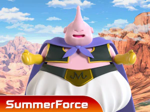 Majin Buu - Dragonball 3D Model