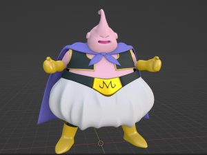 Majin Buu - Dragonball Modelo 3D
