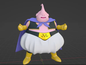 Majin Buu - Dragonball 3D Model