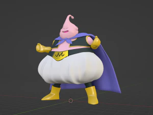 Majin Buu - Dragonball 3D Model
