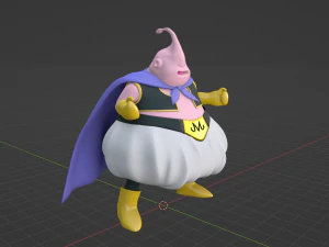 Majin Buu - Dragonball 3D Model