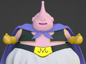 Majin Buu - Dragonball Modelo 3D