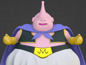 Majin Buu - Dragonball 3D Model