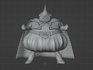 Majin Buu - Dragonball 3D Model