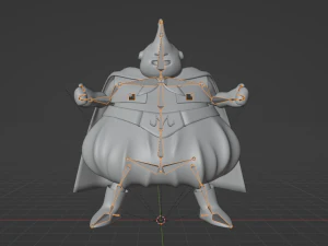 Majin Buu - Dragonball 3D Model