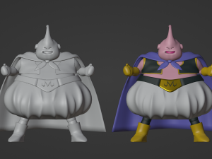 Majin Buu - Dragonball Modelo 3D