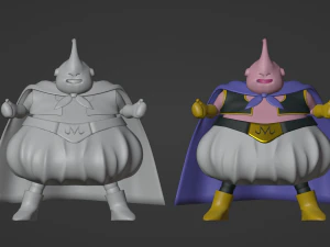 Majin Buu - Dragonball 3D Model