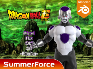 Black Frieza - Dragonball Super 3D Model