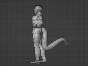 Black Frieza - Dragonball Super 3D Model