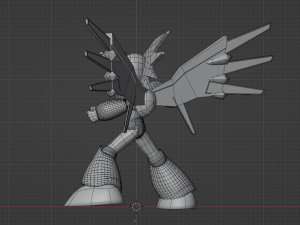 Super Bass - Megaman 3D Model