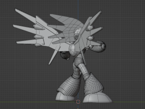 Super Bass - Megaman 3D Model