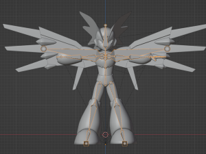 Super Bass - Megaman 3D Model