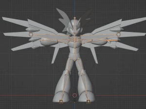 Super Bass - Megaman 3D Model