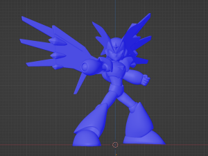 Super Bass - Megaman 3D Model