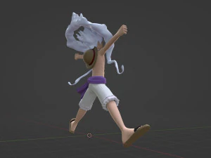 Luffy Gear 5 Egghead - One Piece 3D Model