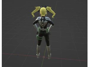 Kikoru Shinomiya - Kaiju no8 3D Model