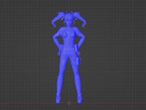 Kikoru Shinomiya - Kaiju no8 3D Model