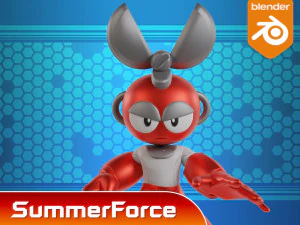 Cutman - Megaman 3D Model