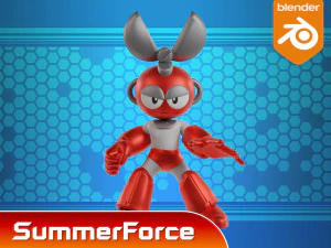 Cutman - Megaman 3D Model