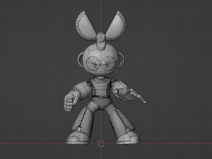 Cutman - Megaman 3D 模型