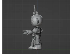 Cutman - Megaman 3D Model