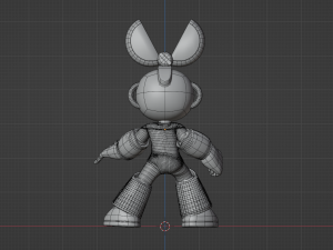 Cutman - Megaman 3D 模型
