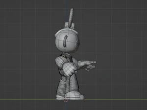 Cutman - Megaman 3D Model