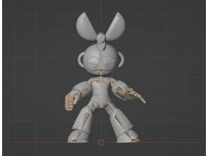 Cutman - Megaman 3D Model
