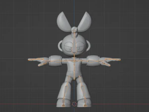 Cutman - Megaman 3D Model