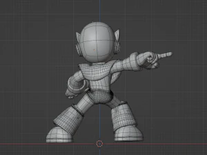 Elecman - Megaman 3D Model
