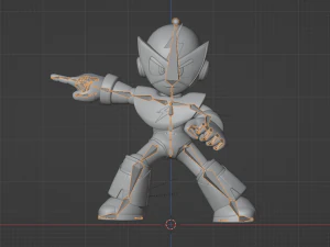 Elecman - Megaman 3D Model