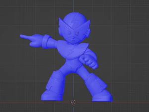 Elecman - Megaman 3D Model