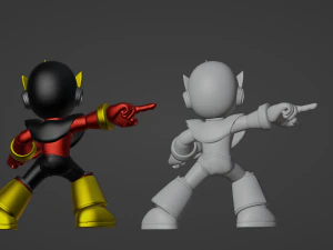 Elecman - Megaman 3D Model