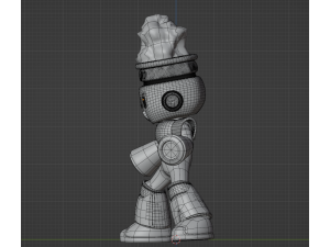 Fireman - Megaman Modelo 3D