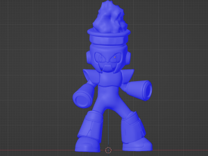 Fireman - Megaman Modelo 3D