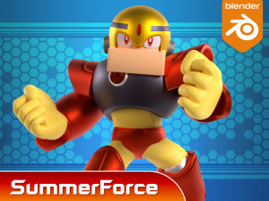 Gutsman - Megaman Modelo 3D