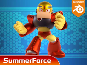 Gutsman - Megaman 3D Model