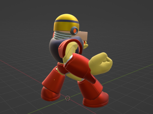 Gutsman - Megaman Modelo 3D