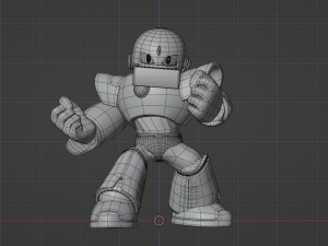 Gutsman - Megaman Modelo 3D
