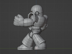 Gutsman - Megaman Modelo 3D