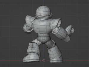 Gutsman - Megaman 3D Model