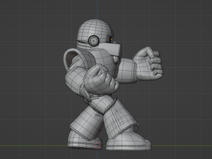 Gutsman - Megaman Modelo 3D