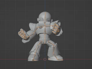 Gutsman - Megaman 3D Model