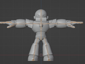 Gutsman - Megaman Modelo 3D