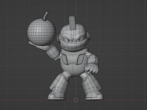 Bombman - Megaman Modelo 3D