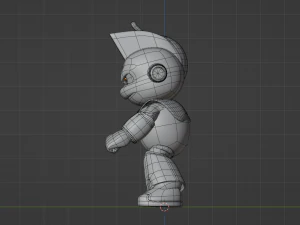 Bombman - Megaman 3D Model